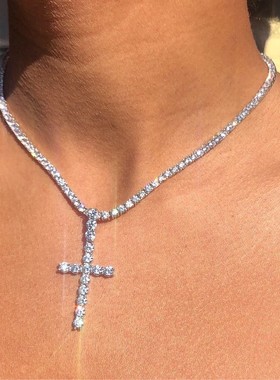 十字架吊坠项链项链其他