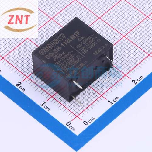 功率继电器 GQ-SH-112LM1F 插件,10x18.2mm 原装 电子元器件配单