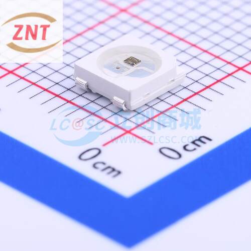 LED/发光二极管 WS2812E SMD5050 RGB三色 透镜无色透明worldsemi