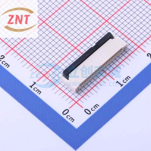 FFC/FPC连接器 AFC24-S26FIA-00 SMD,P=0.5mm,卧贴 翻盖式 26P 双