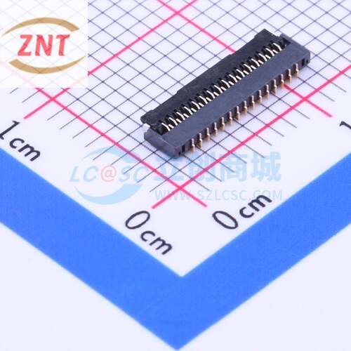 FFC/FPC连接器 AFE03-S31FMA-1H SMD,P=0.3mm,卧贴 翻盖式 31P 下