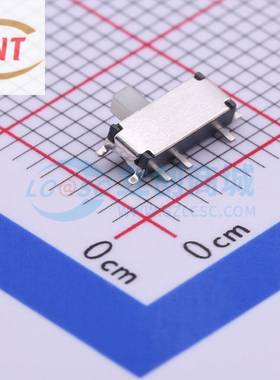 滑动开关 MSK12C02 贴片SMD 两档侧拨7脚 手柄1.5mm SHOU HAN首韩