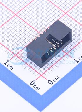 连接器 X1270WV-2x05A-6TV01 插件,P=1.27mm