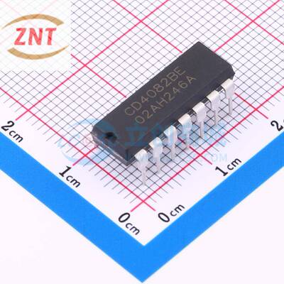 逻辑门 CD4082BE(XBLW) DIP-14 原装正品 电子元器件配单