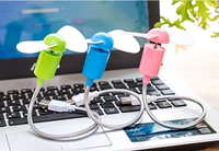 Quạt USB mùa hè cầm tay hình con rắn nhỏ Quạt máy tính để bàn máy tính xách tay Máy tính xách tay im lặng - USB Aaccessories đèn led máy tính