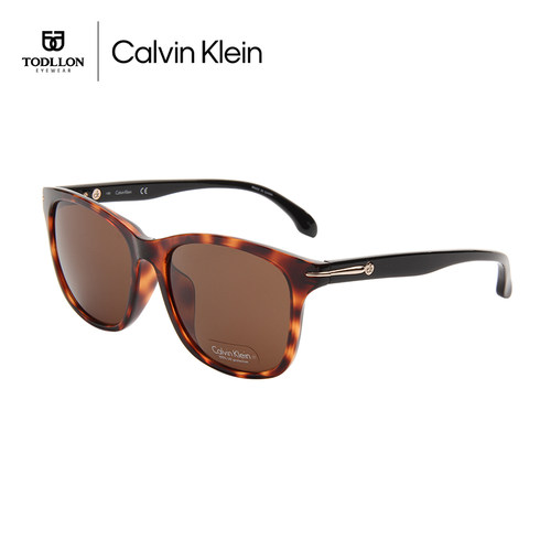 CalvinKlein休闲方框防晒太阳镜