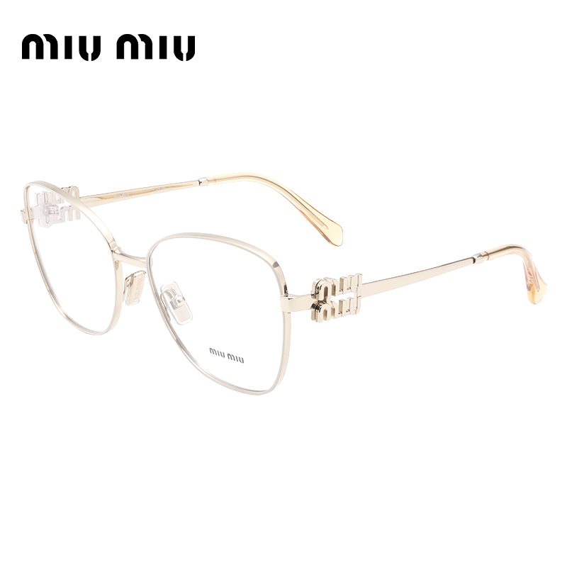 MiuMiu缪缪女款金属眼镜架