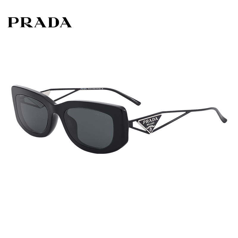PRADA普拉达复古小框墨镜