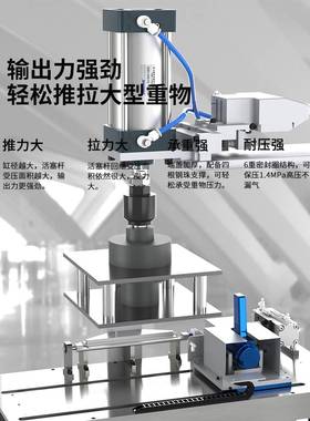 气动气缸长行程标准气缸大全SC32x40x50x63x80x100x1100x1200-s