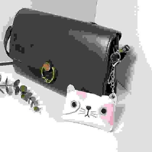 口红包可爱钥匙包女士便携随身小蓝牙耳机线收纳包折叠迷你证件包