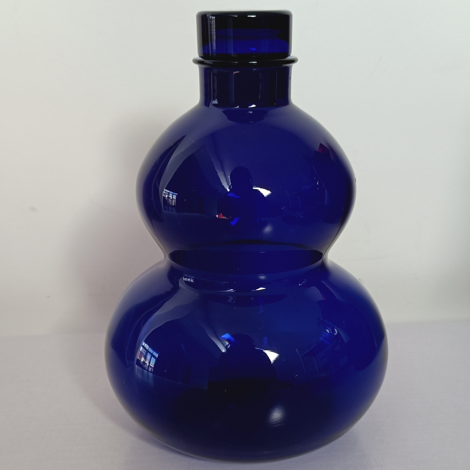 零极限清理水瓶晒太阳水蓝色高硼硅耐高温玻璃水杯1000毫升送贴