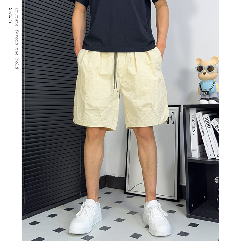 夏季速干短裤夏季冰感情侣工装短裤百搭短裤男士户外潮流五分裤