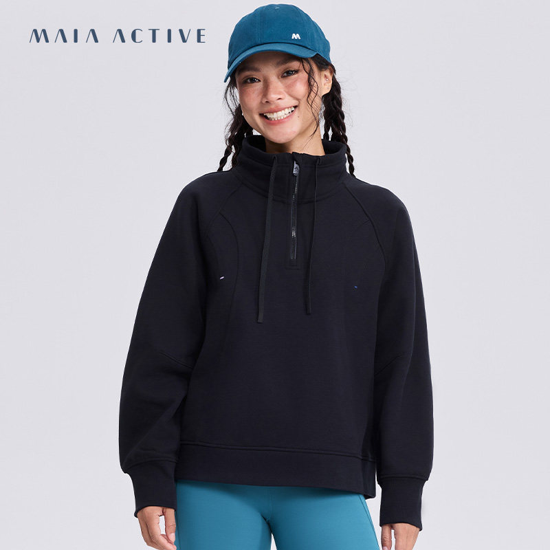 huggy外套绵柔保暖宽松长袖套头衫瑜伽卫衣女MAIAEVERYDAY SW023,运动服/休闲服装,运动卫衣/套头衫,淘宝优惠券,粉丝福利购,淘宝优惠卷