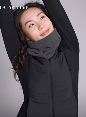 摇粒绒两用围脖日常出行运动穿搭瑜伽围巾帽子MAIAACTIVE 53SC01