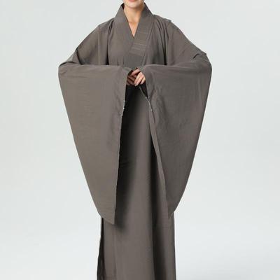 新款济缘海青居士服女皈依服装男士和尚衣服僧衣僧服不透明海清青