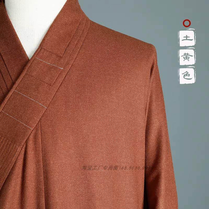 新款僧服春秋冬款出家师父尼姑僧人长褂大褂僧衣袍和尚僧侣服装非