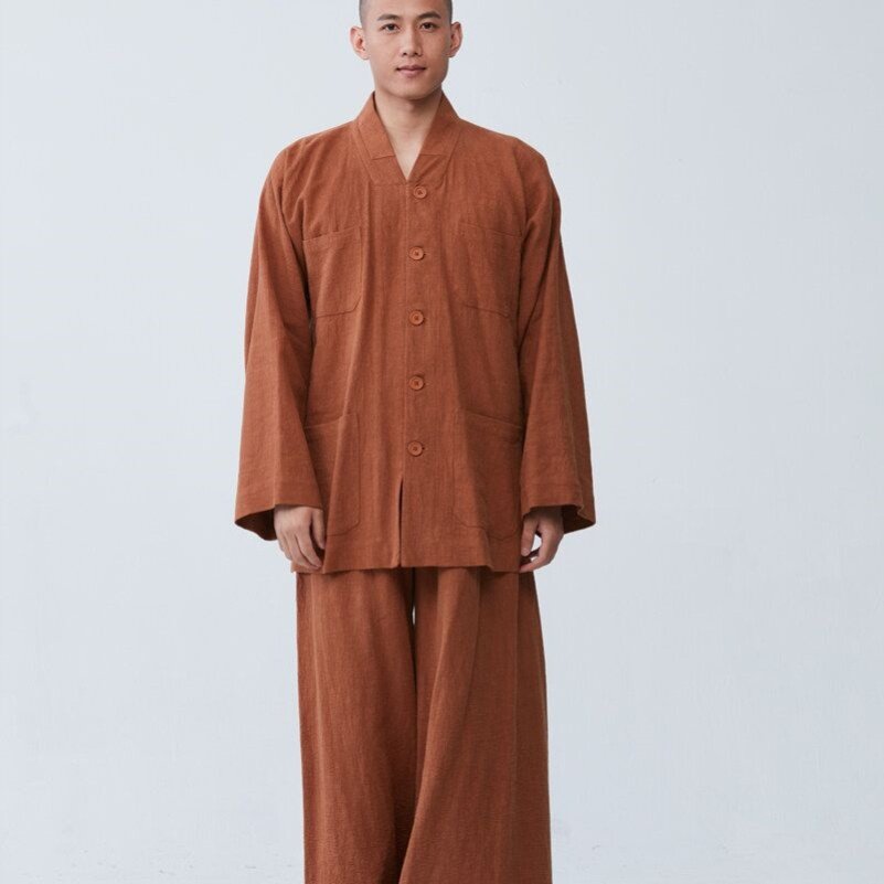 特价慈缘秋冬新款僧服僧衣短褂套装禅修小褂套装YXS02-711