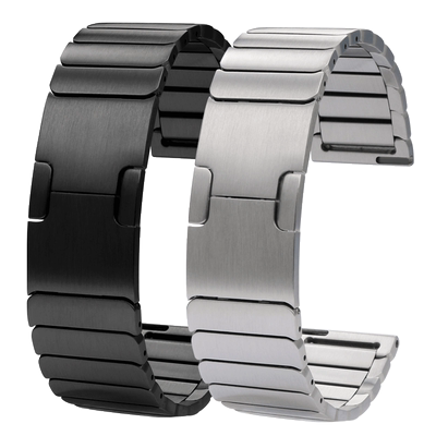 适用华为GT2 PRO表带金属保时捷ECG钢带智能手表不锈钢创意2e表带