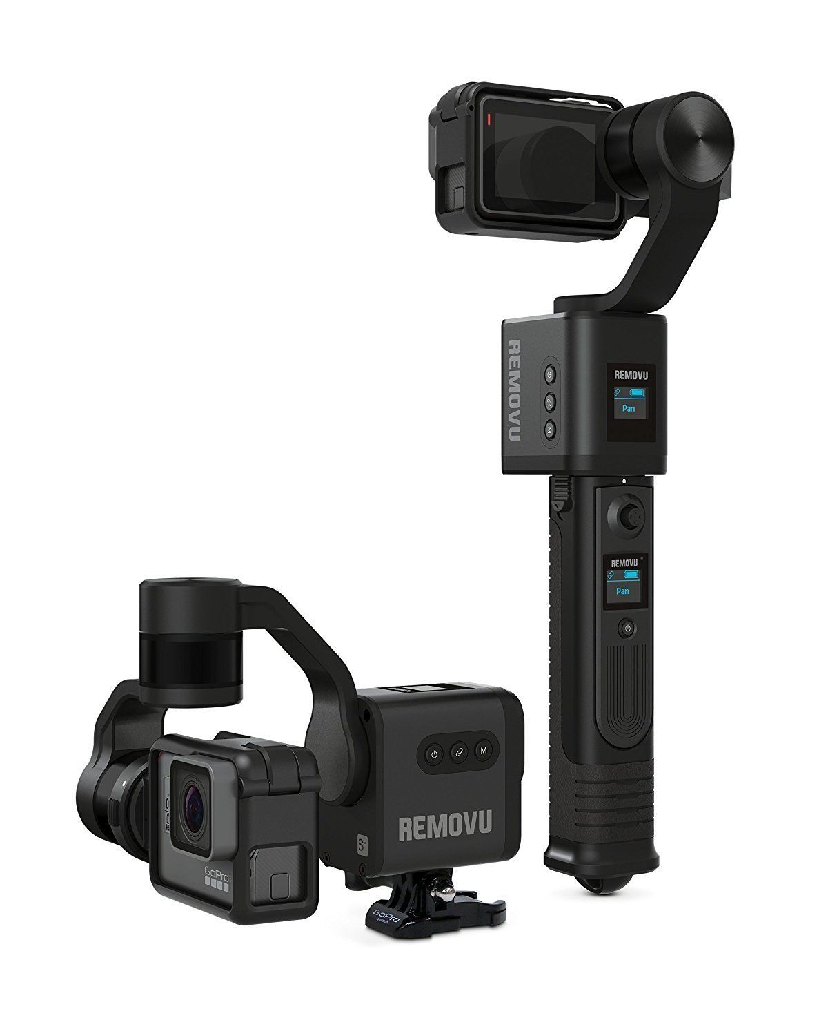 REMOVU S1防雨GOPRO 4/5/6/7专用稳拍器三轴稳定云台三轴稳定器