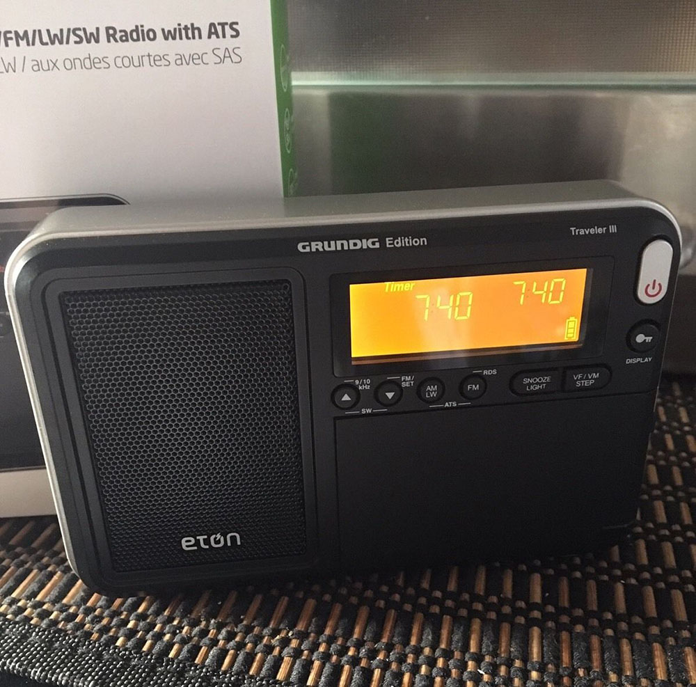 根德eton短波专业全波段带收音机