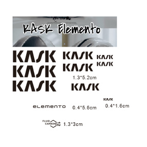 KASK头盔贴自行车贴公路头贴