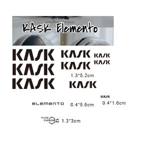 KASK头盔贴自行车贴公路头贴