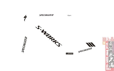 sagan车架贴闪电车架贴