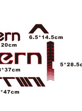 TERN双色边框版单张 其他颜色请备注