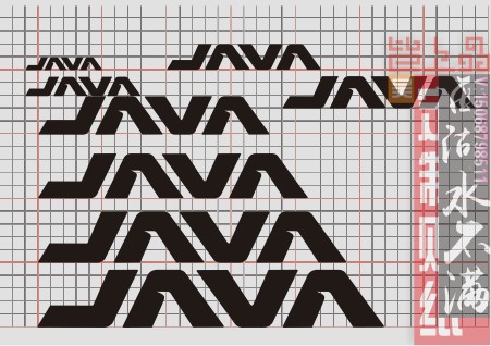 JAVA车标贴纸单张