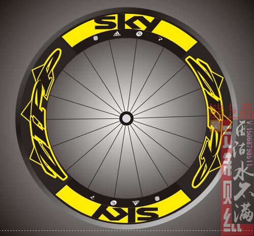 SKY风格ZIPP808贴纸一车份