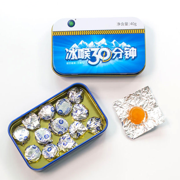 冰喉30分钟无糖薄荷护嗓清口气