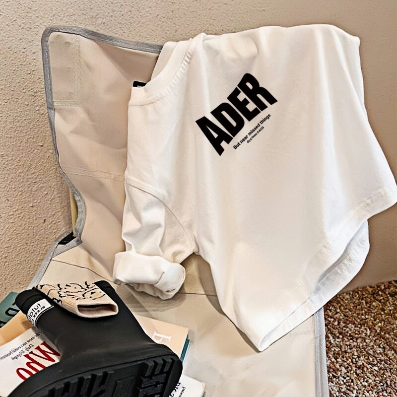 纯棉儿童白色打底衫男童内搭长袖T恤圆领女童保暖秋冬宽松上衣ins