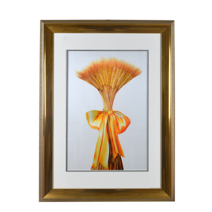 精品纯手工苏州刺绣画苏绣成品挂画玄关走道餐厅装饰画麦穗丰收