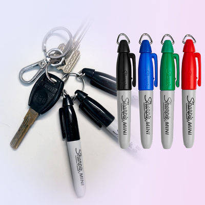 sharpie高尔夫带挂勾超小记号笔