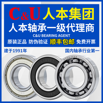 人本6203轴承6204高速6205正品6206大全6201 6202 6309 6308 6306