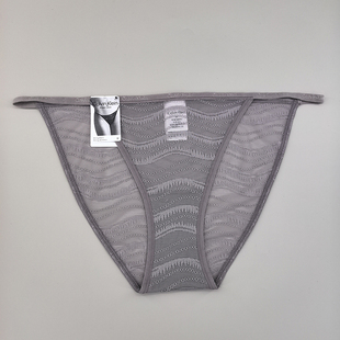 CK正品 女士低腰法式透气性感内衣 舒适蕾丝纯棉裆三角内裤QD5137
