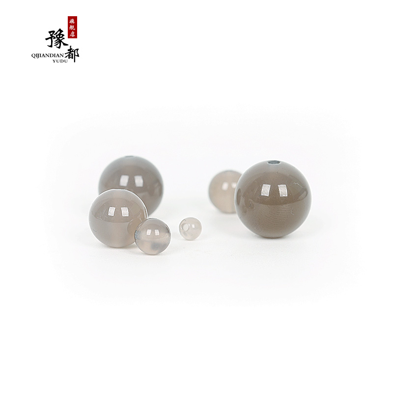 diy天然编织念珠灰玛瑙身价过亿