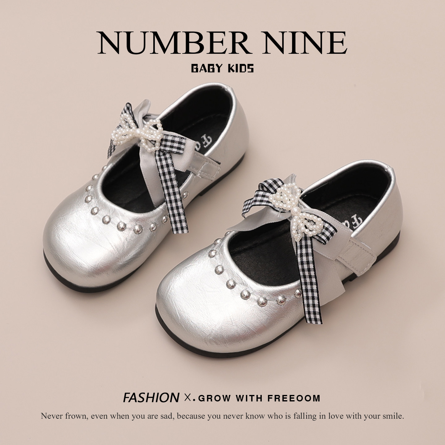 女童公主皮鞋2025春秋新款童鞋小女孩浅口单鞋女宝软底豆豆鞋英伦,童鞋/婴儿鞋/亲子鞋,皮鞋,淘宝优惠券,粉丝福利购,淘宝优惠卷