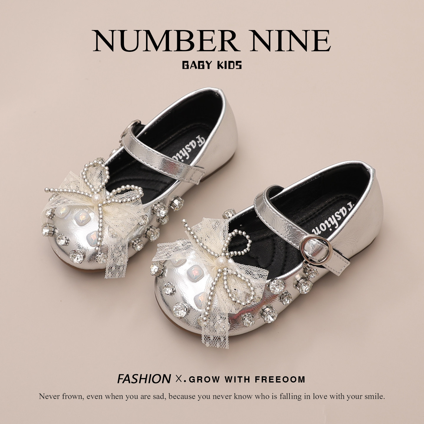 女童浅口单鞋2025秋季新款童鞋小女孩公主鞋软底防滑豆豆鞋奶奶鞋,童鞋/婴儿鞋/亲子鞋,皮鞋,淘宝优惠券,粉丝福利购,淘宝优惠卷