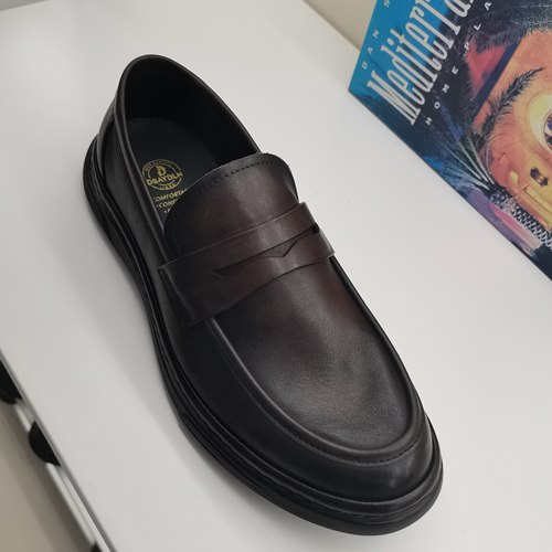 德赛帝伦男一脚蹬百搭时尚男士休闲豆豆鞋韩版潮流鞋黑色软底鞋子