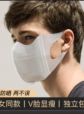 一次性使用医用口罩医疗三层正规薄款透气3d立体男女潮款独立包装