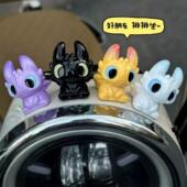 卡通可爱无牙仔挂件电动车装 饰小配件电瓶车摩托车车载摆件小公仔