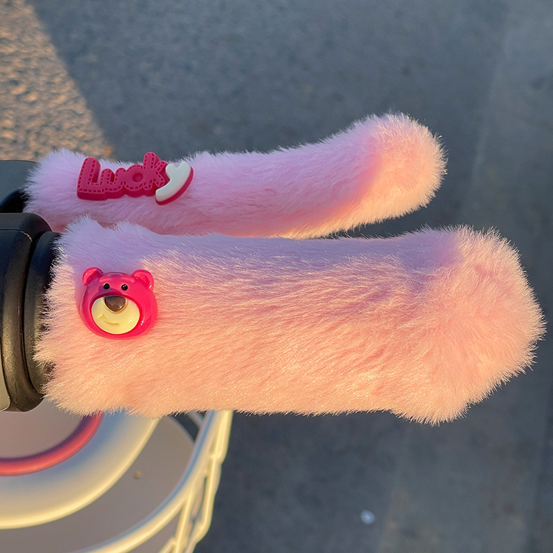 电动车手把套冬季电瓶车手柄刹车三轮车把手套摩托车护手防寒防滑