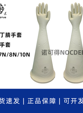 雪莲干箱手套丁腈橡胶长手套手套箱防护HT6N/7N/8N/10N2032/9A