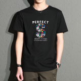 短袖t恤男士2024新款半袖体恤潮牌ins潮流宽松上衣服男装DX23-P10，男装T恤，星座1402-1