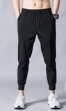 2021夏季新款休闲裤男潮流加肥加大码修身小脚运动长裤K009-P12，男装休闲裤，星座1402-1