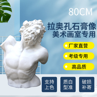 拉奥孔石膏像石膏胸像美术写生教具绘画模型美院摆件工艺品