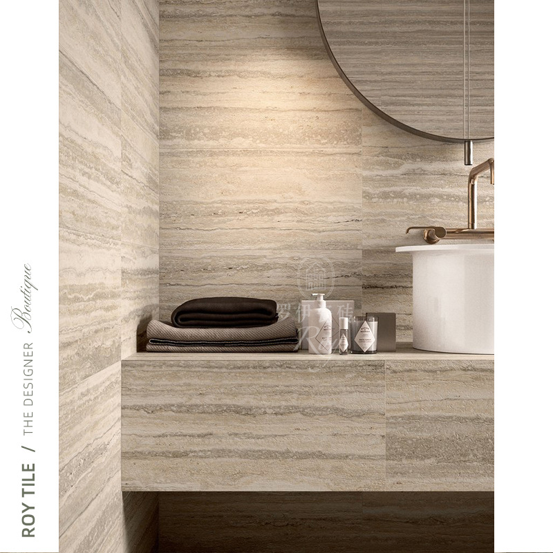 连卡佛洞石瓷砖600x1200仿大理石背景墙客厅卫生间地砖别墅外墙砖