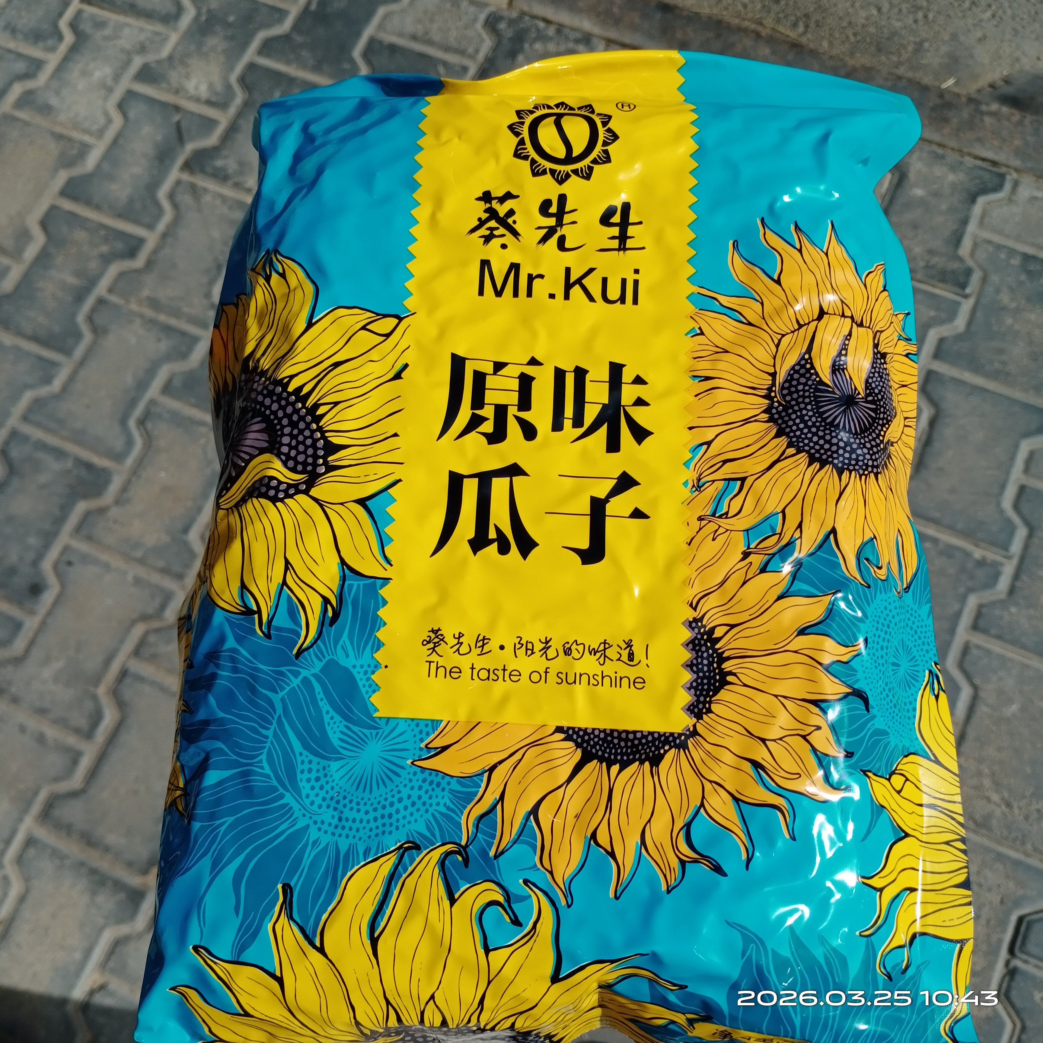 葵先生瓜子内蒙特产原味瓜子葵花籽休闲炒货坚果零食年货包邮