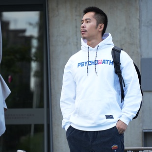 STN潮牌全棉薄绒连帽卫衣精神变态春秋外套立体宽松版型猩猩屎蛋